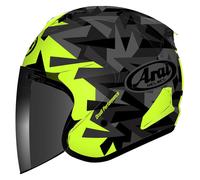 Casco Moto Jet ARAI SZ-R VAS EVO Mimesis Yellow AR3545MY