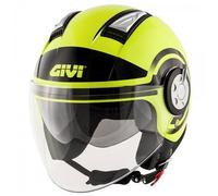 Casco Jet Aria 11.1 Doble Visera Recta Y Parasol Givi Talla XS S M XL