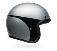 Bell Custom 500 Chassis, casco jet S male Plata/Negro