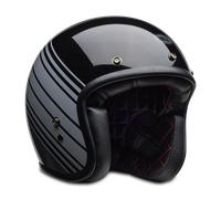 Bell Custom 500 Edge, casco abierto L female Negro/Gris