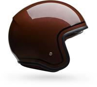 Casco Jet Bell TX-501 Classic Gloss Rootbeer