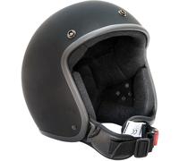 Bores Gensler Bogo III Black Edition Casco Jet, negro, tamaño 2XL para Hombres
