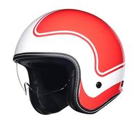 Casco Jet Clásico Homologado ECE 22.06 & Certificación Dot, Seguridad Vial Casco Moto Retro Abierto con Visera Solar Interna, Visera Desmontable, Hebilla Micrométrica, Scooter(8,XXL=63-64CM)