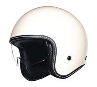 Casco Jet Clásico Homologado ECE 22.06 & Certificación Dot, Seguridad Vial Casco Moto Retro Abierto con Visera Solar Interna, Visera Desmontable, Hebilla Micrométrica, Scooter(2,L=59-60CM)