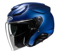 Casco Jet HJC F31 SOLID SEMI FLAT METALLIC BLUE