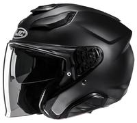 Casco Jet HJC F31 SOLID SEMI FLAT BLACK