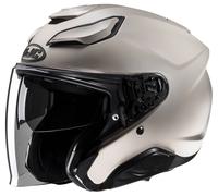 Casco Jet HJC F31 SOLID SEMI FLAT SAND BEIGE