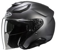 Casco Jet HJC F31 SOLID SEMI FLAT TITANIUM