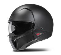 HJC i20 Solid Casco Jet, negro, tamaño L para Hombres
