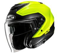 HJC i31 Tevis Casco Jet, amarillo/negro, Talla XS (54/55)