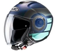 Casco Jet HJC I40 Espina MC2SF Azul Celeste Mate Tamaño Size M