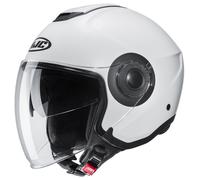 HJC, Casco jet moto i40N Semi Mat Perla Blanca, XL