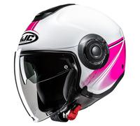 HJC, Casco Moto Jet i40N VISION White Pink MC8, XS