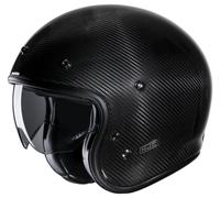 HJC V31 Retro Casco Jet de carbono, carbono, tamaño L para Hombres