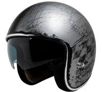 casco jet ixs 77 2.5 - plata XS