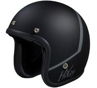 casco jet ixs 89 2.0 - negro / gris S