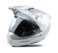 Casco Jet Klim X1 Alpha Adventure Carbono Metálico Gris Alto/MonumentoM Metálico Gris Alto,Monumento