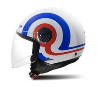 Casco Jet LS2 OF558 Sphere Lux II Blanco/Azul/RojoXXL Blanco,Azul,Rojo