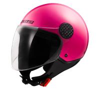 Casco Jet LS2 OF558 Sphere Lux II Flúor RosaL Flúor Rosa