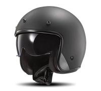 Casco Jet LS2 OF601 Bob II Negro MateM Negro Mate
