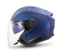 LS2 OF603 Infinity II Solid Casco Jet, Mate azul, Talla L (59/60)