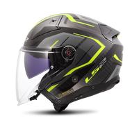 Casco Jet LS2 OF603 Infinity II C AmarilloM Amarillo