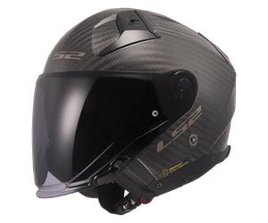Casco Jet LS2 OF603 Infinity II Carbon Counter MateXS Mate
