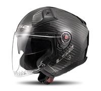 Casco Jet LS2 OF603 INFINITY II Carbono brillanteXL Carbono brillante