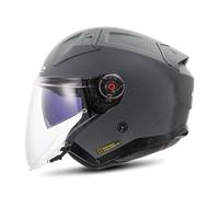 LS2 OF603 Infinity II Concrete Casco Jet, Grafito, Talla XL (61/62)