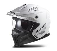 LS2 OF606 Drifter Solido Casco Color Blanco Talla L Blanco L