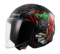 LS2, Casco Moto Jet AIRFLOW II Happy dreams, L