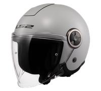 LS2, Casco Moto Jet CLASSY SOLID Pearl Grey, L