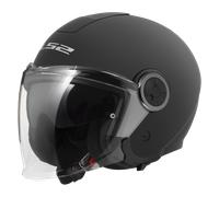 LS2 OF620 Classy Solid Casco Jet, negro, tamaño 2XL para Hombres