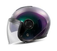 Casco Jet LS2 OF620 Classy PúrpuraXXL Púrpura