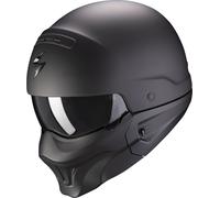Casco Jet Modular Scorpion EXO COMBAT EVO UNI negro mate