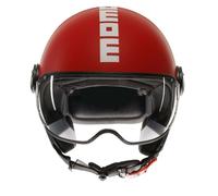 Casco Jet Momodesign FGTR CLASSIC Candy Matt Red/White