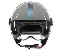Casco Jet Momodesign FGTR CLASSIC Flip Blue/Fucsia