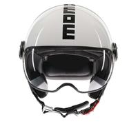 Casco Jet Momo Design 004 - FGTR Classic Mono Blanco/Negro XL #