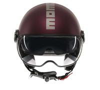 MOMO Cascos FGTR EVO Matt Cherry / Silver M