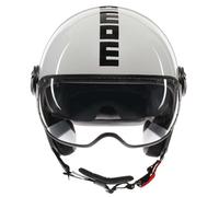 MOMO FGTR Evo Mono S26 Casco a reacción, blanco, tamaño S para Hombres