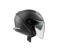 Casco Jet Moto Scooter Premier Dokker U9 BM Negro Mate Con Visera Parasole M