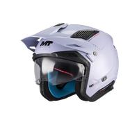 MT Helmets District SV S - Casco Moto Trial o Urbano con Visor Solar Retráctil, Interior Lavable, Diseño Off Road y Gran Ventilación | Homologado ECE 22.06 & DOT