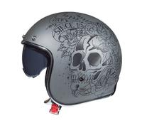 Casco jet MT Helmets Le Mans 2 SV Skull & Roses A3 XXL (63/64 cm)