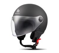 Casco Jet MT Street S Negro MateXS Negro Mate