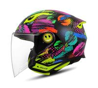 LS2, Casco Moto Jet para Niños FUNNY II JOY Gloss Black, L