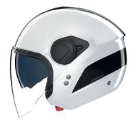 Nolan N20-2 Visor Dolce Vita Casco a reacción, negro-blanco, tamaño XS para Hombres