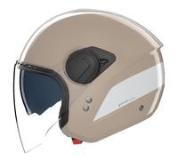 Nolan N20-2 Visor Dolce Vita Casco a reacción, beige, tamaño M para Hombres