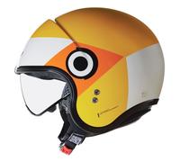 Casco Jet Nolan N21 ONIRICO 341 Giallo / Bianco / Arancione