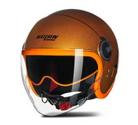 Casco Jet Nolan N21 Visor NaranjaS Naranja