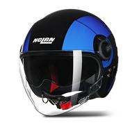 Casco Jet Nolan N21 Visor Negro/Azul/Azul claroS Negro,Azul,Azul claro